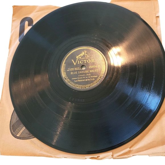 Blue Danube Waltz / I Shoulda Stayed in Bed Fox Trot 10" 78 Vinyl 17052PR - Picture 1 of 4